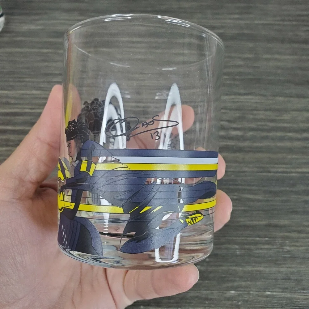 Set Of 2 Mexican‎ National Soccer Team Centenario Tequila Drinking Rocks Glasses